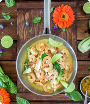 sour curry with snakehead fish spicy garden hot pot thai food